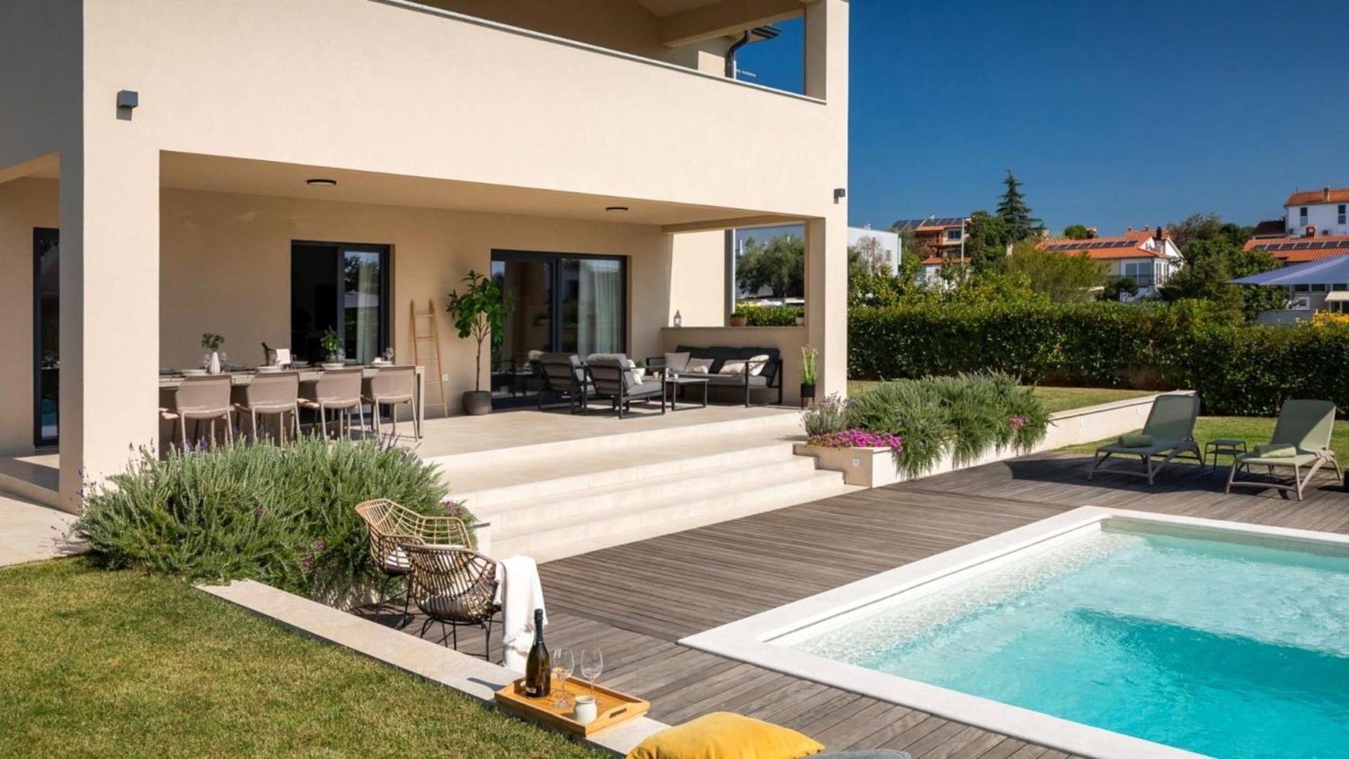 Villa Amoroso Nova Vas  ภายนอก รูปภาพ